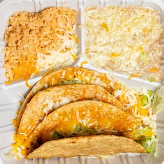 #2 Two Crunchy Flour Tacos