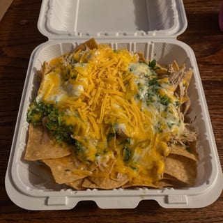 Large Meat Nachos
