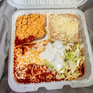 #6 Three Enchiladas