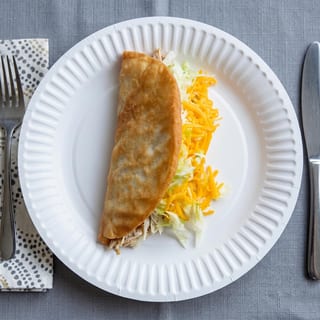 1 Crunchy Flour Taco